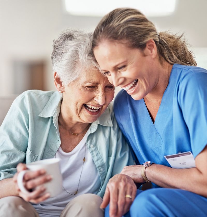 She's a caregiver and companion She's a caregiver and companion